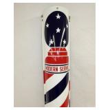 VIEW 2 CLOSEUP TOP PORC. CURVED POLE