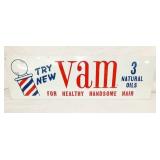 VAM DS BARBER SHOP SIGN