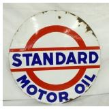PORC. STANDARD MOTOR OIL SIGN