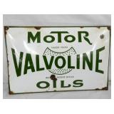 PORC. VALVOLINE OILS BUBBLE SIGN SIGN