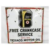 PORC. FREE CRANKCASE TEXACO