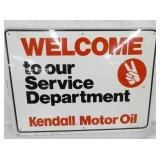 WELCOME KENDALL SELF FRAMED SIGN