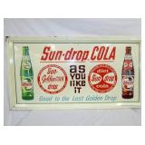 EMB. SUN DROP COLA SIGN