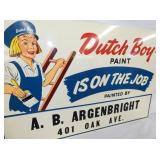 VIEW 2 CLOSEUP 36X24 DUTCH BOY W/ LADDER