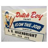 VIEW 4 36X24 DUTCH BOY PAINT SIGN