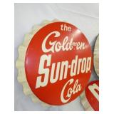 VIEW 3 EMB. GOLDEN COLA CAP