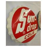 VIEW 3 36IN EMB. SUNDROP CAP SIGN