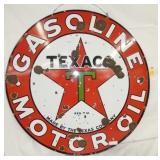 VIEW 3 SIDE 2 PORC. TEXACO SIGN