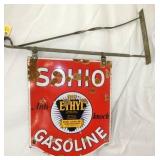 PORC. SOHIO GASOLINE SWINGER SIGN