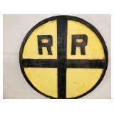 VIEW 2 CLOSEUP EMB. CAST RR SIGN