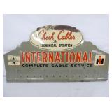 EMB. INTERNATIONAL CABLE DISPLAY SIGN