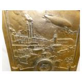 VIEW 3 CLOSEUP EMB. WALL 25YRS PLAQUE