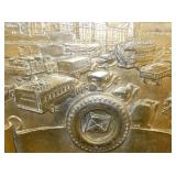 VIEW 4 12X17 WALL BRASS PLAQUE