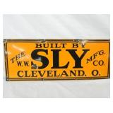 PORC. SLY CLEVELAND CO. SIGN