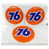 21X21 PLASTIC 76 SHELL INSERTS