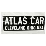 PORC. ATLAS CAR SIGN