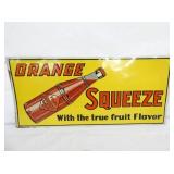 EMB. ORANGE SQUEEZE SIGN
