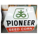 EMB. OLD STOCK CRATE PIONEER SEED SIGNS