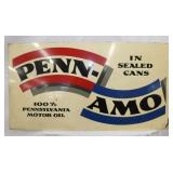 PENN-AMO OIL SIGN