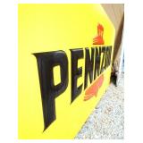 VIEW 3 SIDE EMB. PLASTIC PENNZOIL