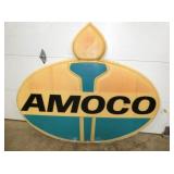 PLATIC AMOCO INSERT SIGN