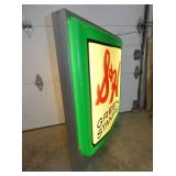 VIEW 3 SIDE LIGHTED S&H CAN SIGN