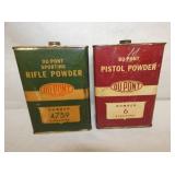 1G. DUPONT OIL CANS