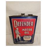 2G. DEFENDER MOTOR OIL CAN