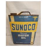 2G. SUNOCO MOTOR OIL CAN