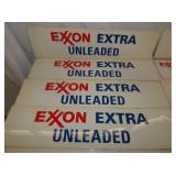VIEW 3 EXXON EXTRA UNLEADED SIGNS