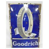 PORC. GOODRICH SIGN 24X35