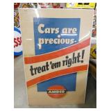 NOS AMOCO PAPER DEALER AD 27X40