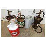 VARIOUS EARLY STATION CANS