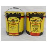 5G. PENNZOIL CANS