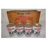 OLD STOCK 24 CANS QT AUTOLINE XP