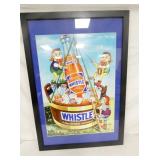 FRAMED WHISTLE PAPER ADV.