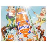 VIEW 5 WHISTLE PAPER ADV. SIGN