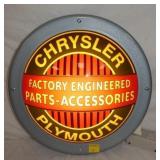15IN LIGHTED CHRYSLER ADV. SIGN