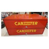 2 DRAWER CARTER CARBURETER CABINET