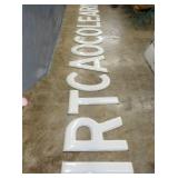 VIEW 5 PORC. VARIOUS LETTERS