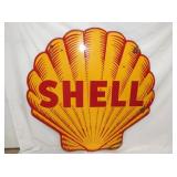 48IN DS PORC. CLAM SHELL SIGN