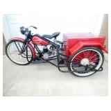 RARE 1954 RUNNING SIMPLEX 3 WHEEL AUTO