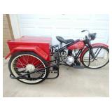 RARE 1954 RUNNING SIMPLEX 3 WHEEL AUTO