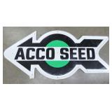 HEAVILY EMB. ACCO SEED ARROW SIGN