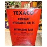 2G. TEXACO AIRCRAFT OIL CAN