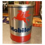1QT OLD STOCK MOBILOIL CAN