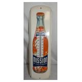 MISSION ORANGE THERMOMETER 5X17