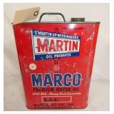 2G. MARTIN MARCO OIL CAN
