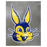 1965 DIE CUT BUNNY BREAD SIGN