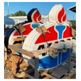 NOS AMOCO CAN POLE SIGNS